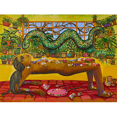 Irene Hardwicke Olivieri, Snake in the greenhouse