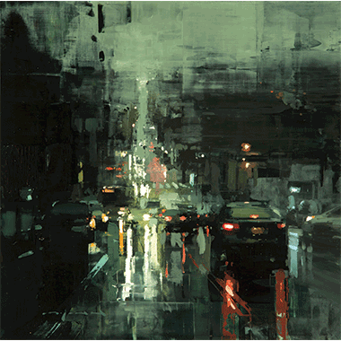 Jeremy Mann, Castro Downpour 2