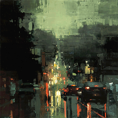 Jeremy mann, Castro Downpour